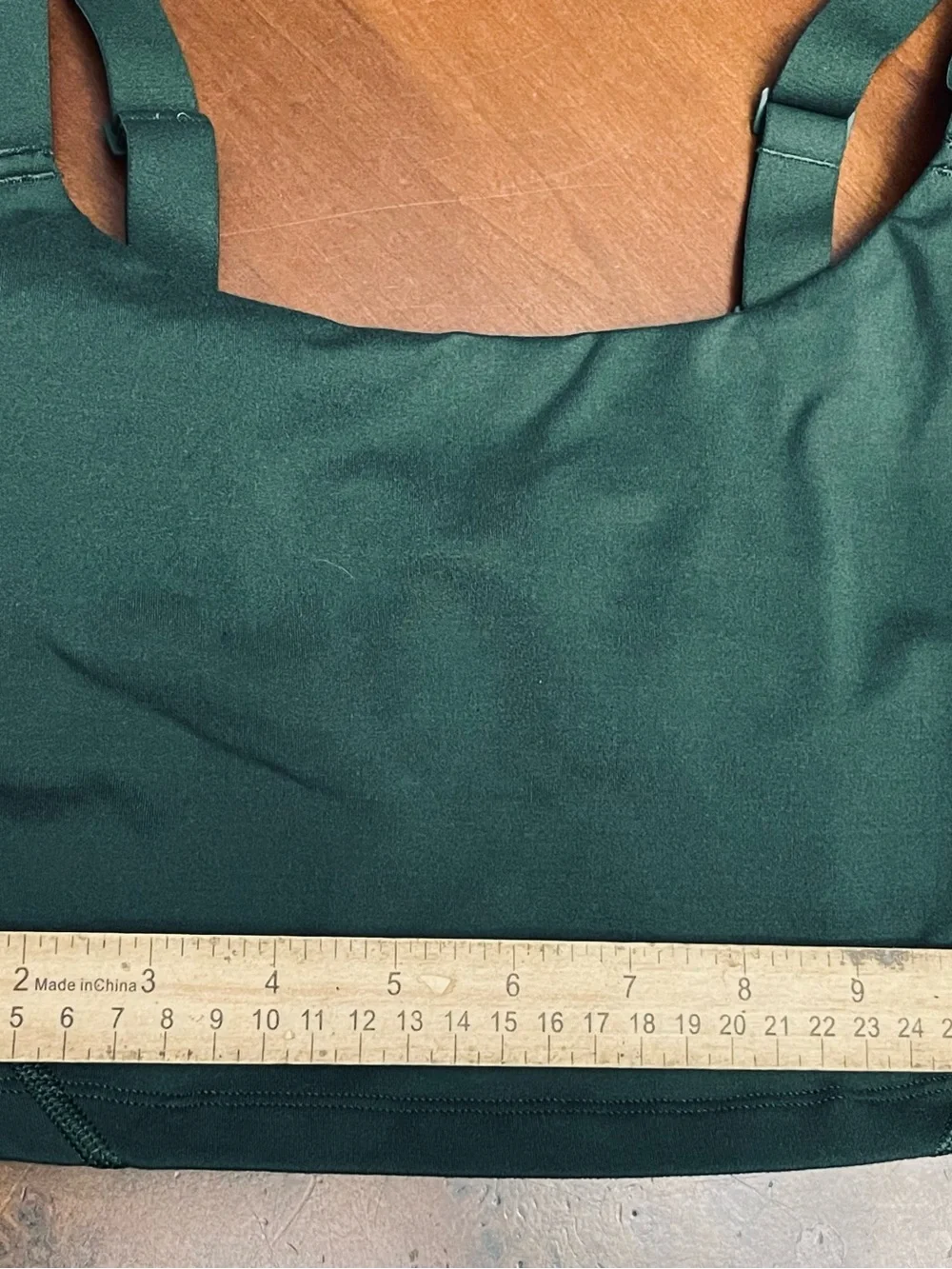 Aerie Forest Green Support Crop Bra